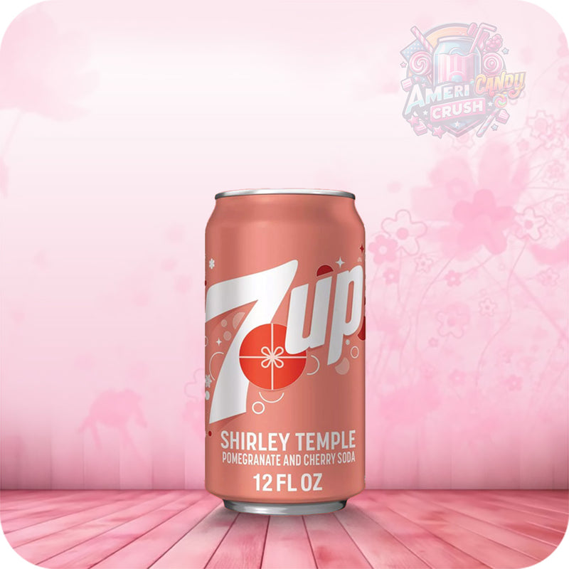 7UP Shirley Temple Pomegranate Cherry Soda Limited Edition 355ml