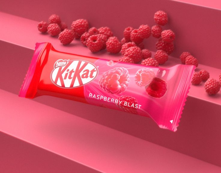 Kitkat 2 Fingers Raspberry Blast Chocolate Bar