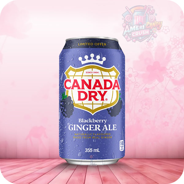 Canada Dry Black Berry Ginger Ale 355ml