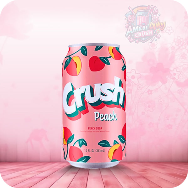 Crush Peach Soda 355ml