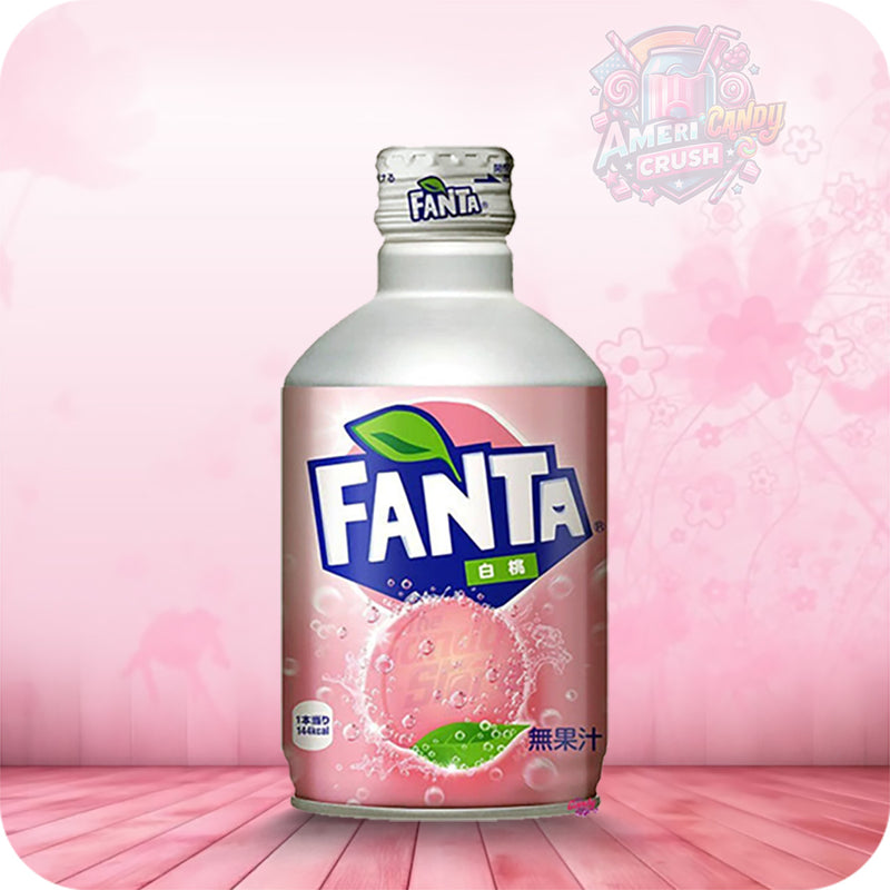 Fanta Japan Exclusive White Peach (Aluminium Bottle) 330ml