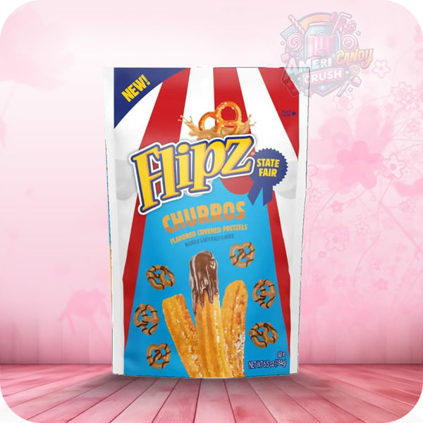 Flipz State Fair Churros Pretzels 6.5oz (184g)