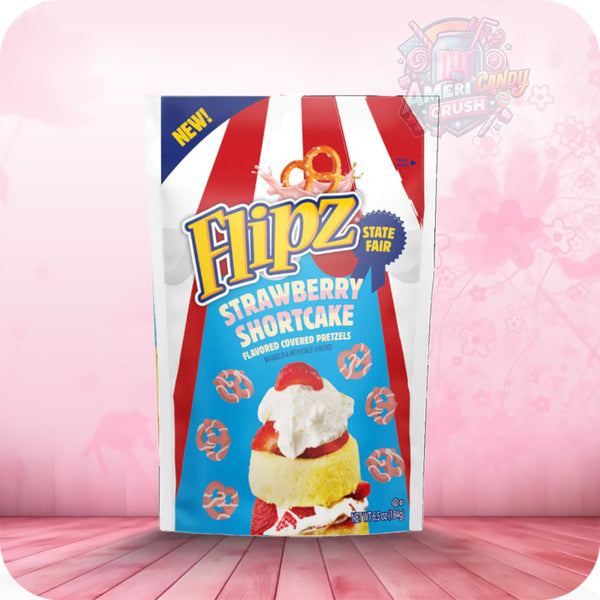 Flipz State Fair Strawberry Shortcake Pretzels 6.5oz (184g)