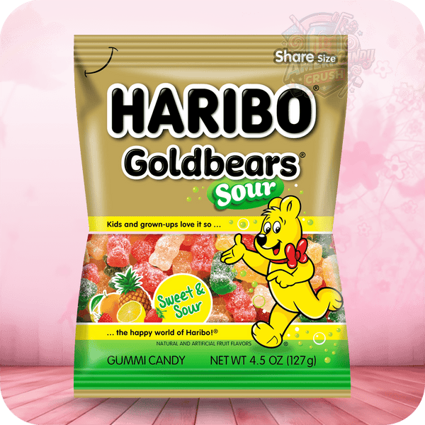 Haribo Sour Gold-Bears (127g)	Sweets & Candy 	x	2.99