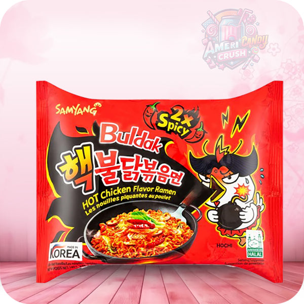 Samyang Buldak Hot Chicken Flavour Korean Ramen (2x Spicy)  140G