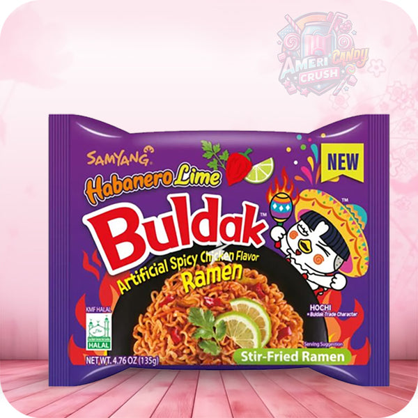 Samyang Buldak Hot Chicken Flavour Ramen - Habanero Lime 135g