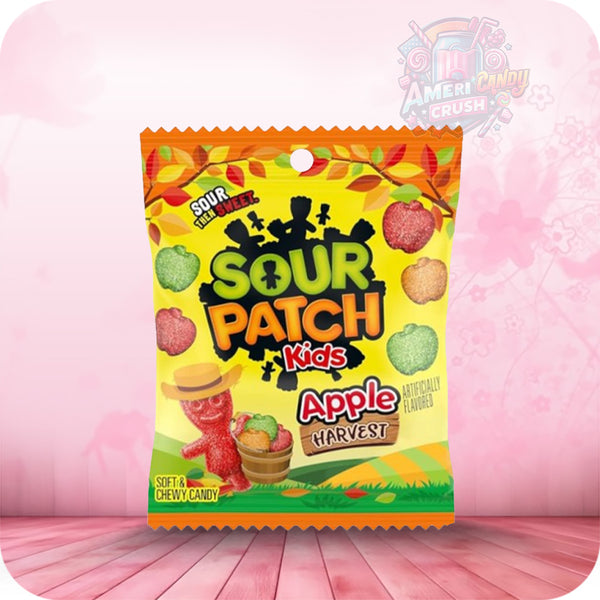 Sour Patch Kids Halloween Apple Harvest Mix Peg Bag 101g