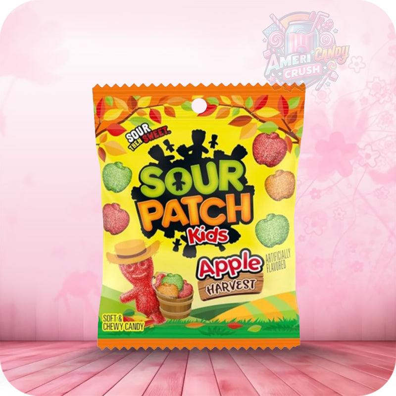 Sour Patch Kids Halloween Apple Harvest Mix Peg Bag 101g