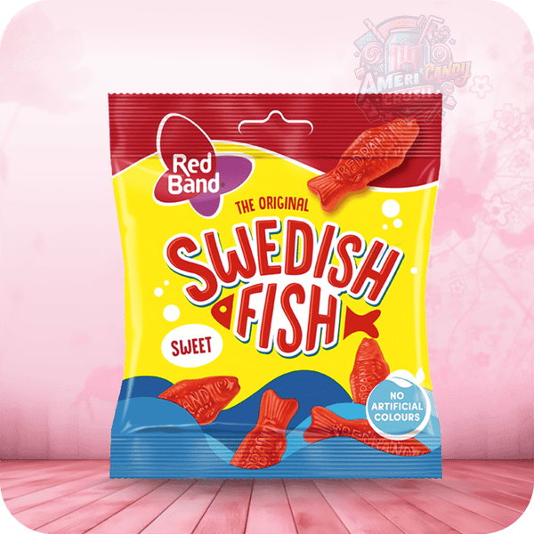 Swedish Fish Red Band - 100g